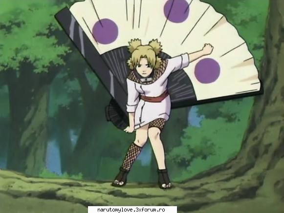 temari - este cel mai mare copil al lui 4 kazekage si este sora mai mare a lui kakuro si a lui